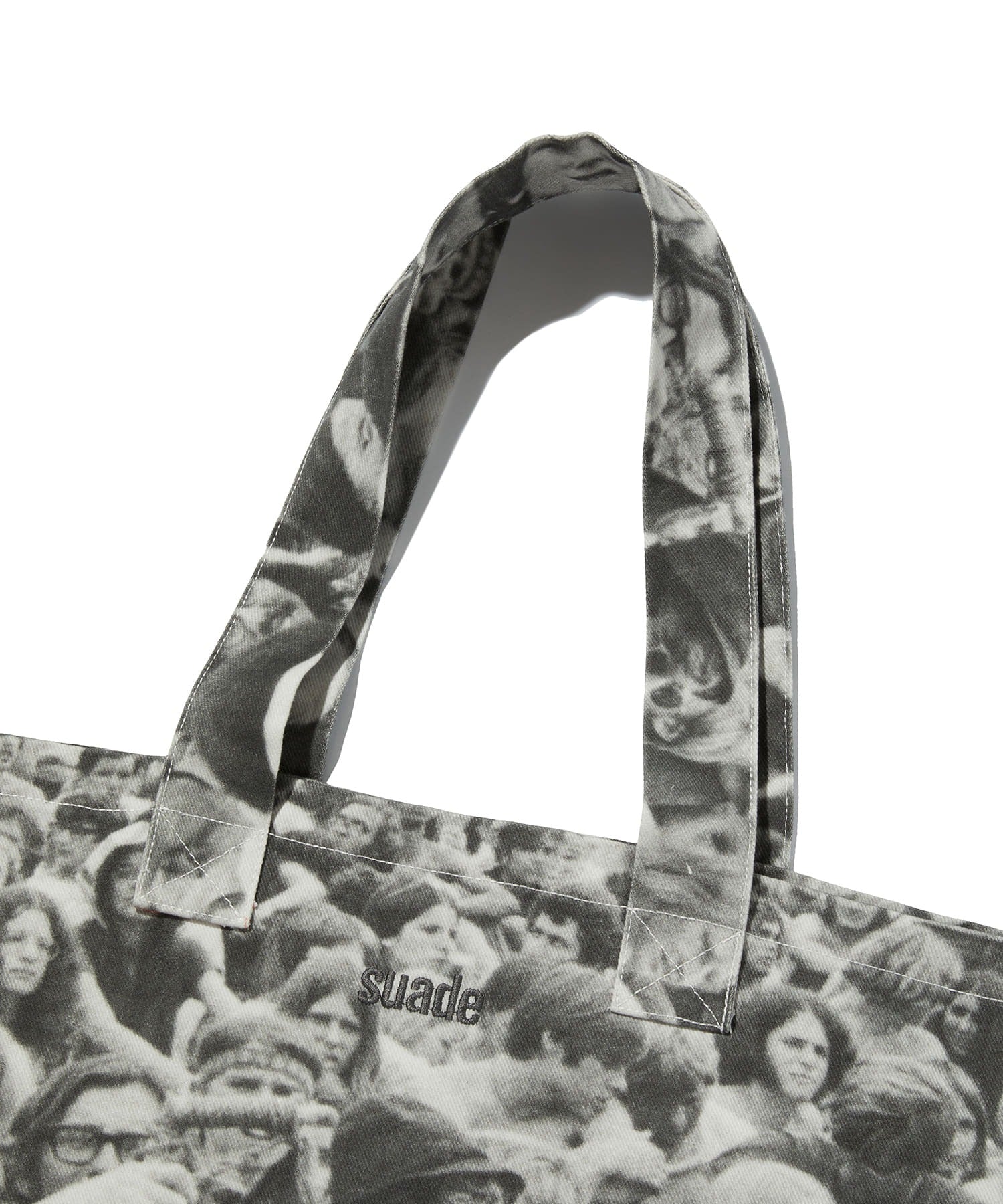 PATTERN TOTE BAG [BLACK]
