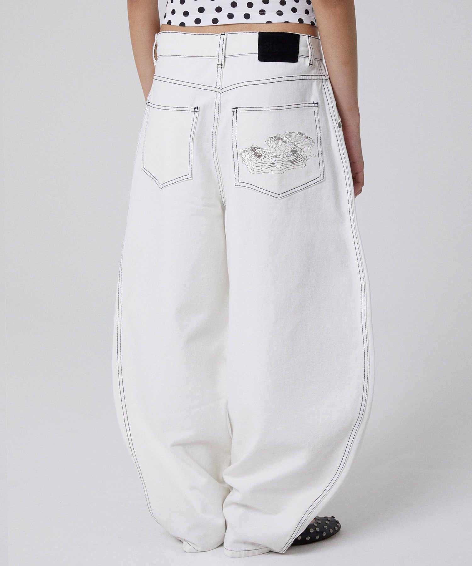 CONTOUR POCKET DENIM [WHITE]