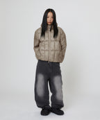 LIGHT PUFFER JACKET [BEIGE]