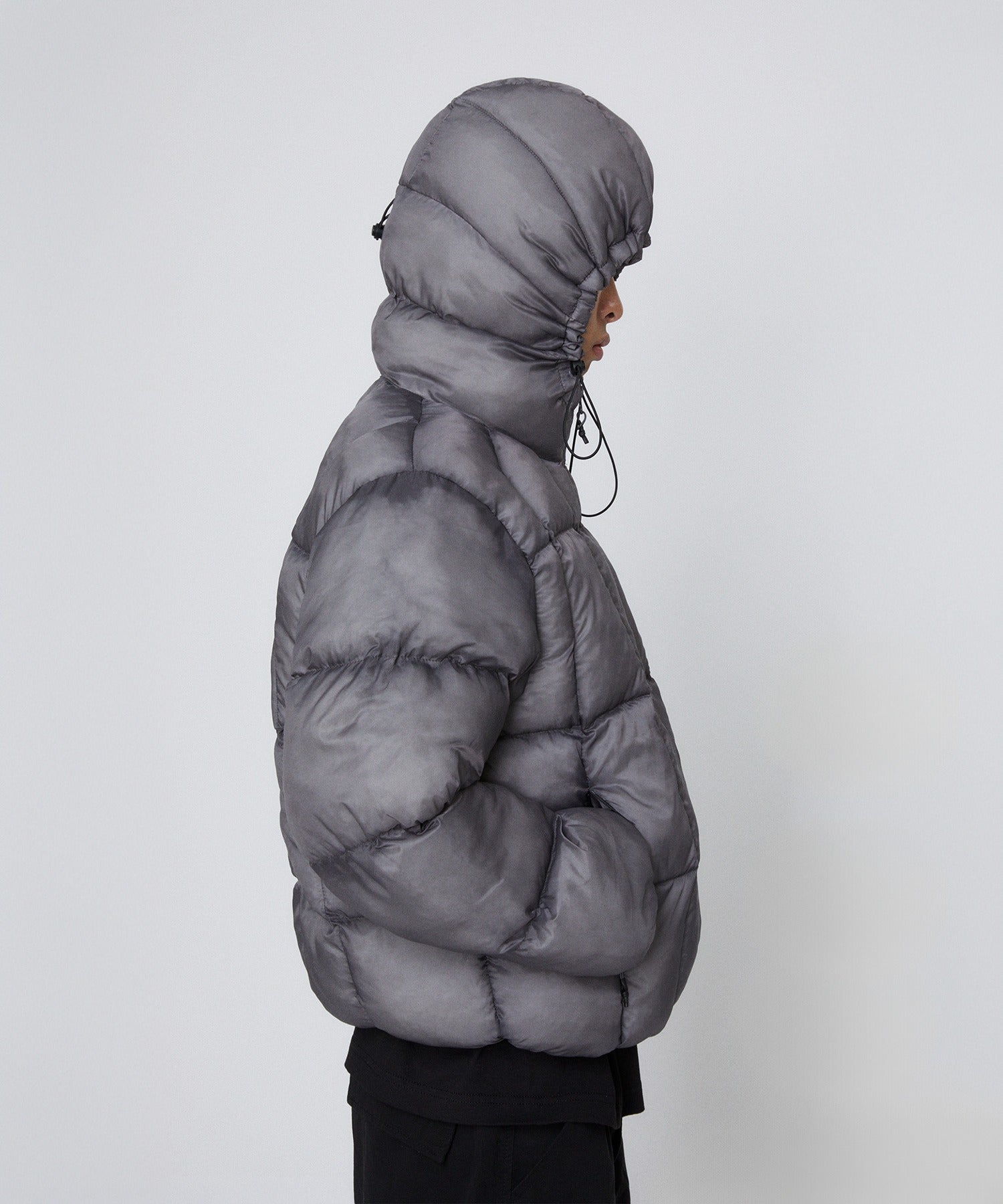 LIGHT PUFFER JACKET [GRAY]
