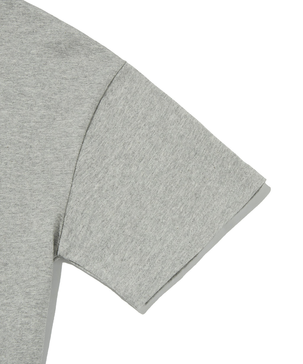 CROPPED TEE [GRAY]