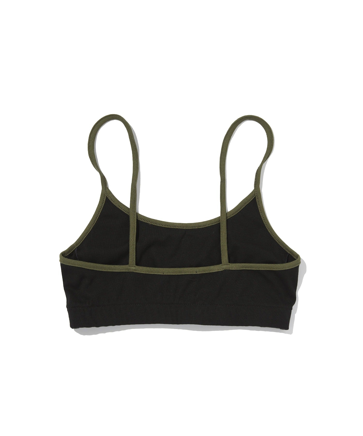 COLOR BLOCK SLEEVELESS [BLACK]