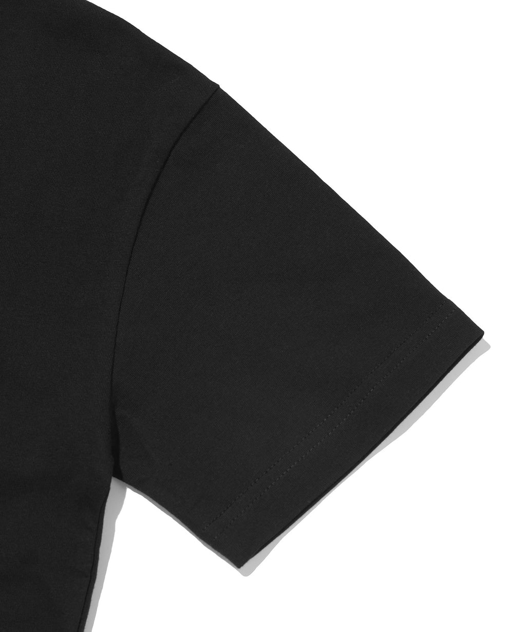CROPPED TEE [BLACK]