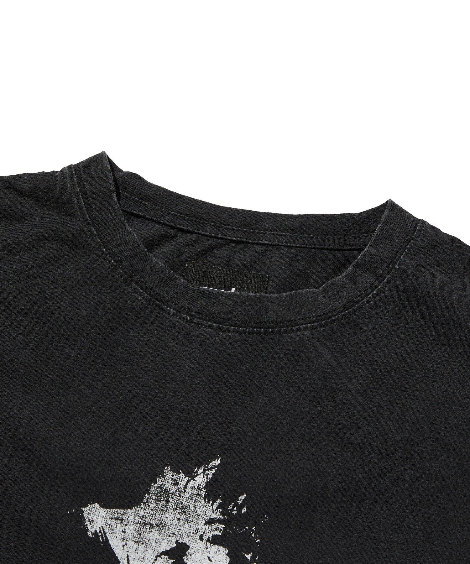 SILHOUETTE TEE [WASHING BLACK]