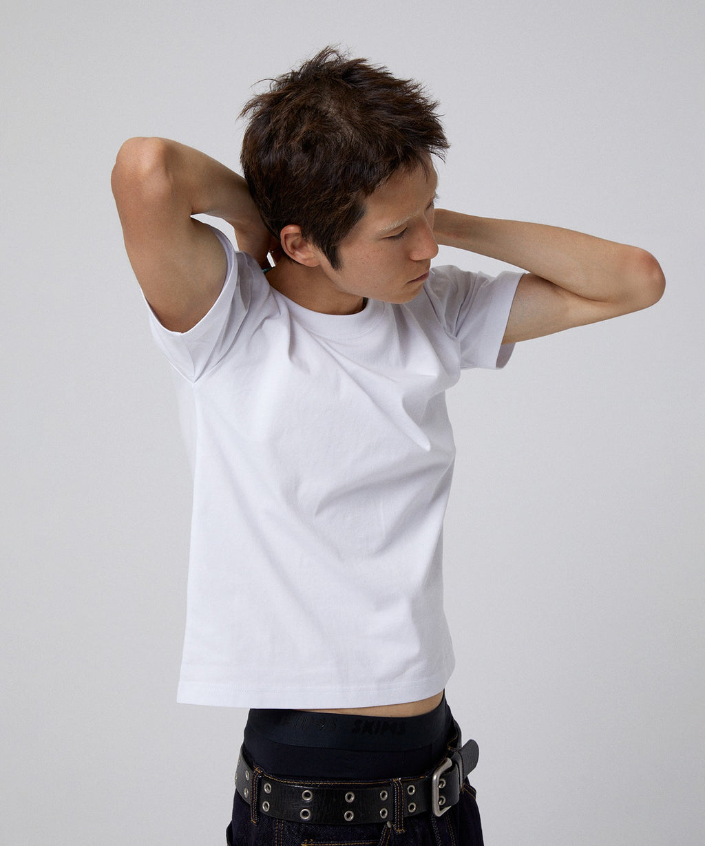 CROPPED TEE [WHITE]