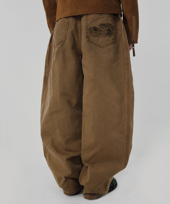 CONTOUR POCKET DENIM [BEIGE] Hover Image