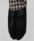 WRINKLE DENIM [BLACK]