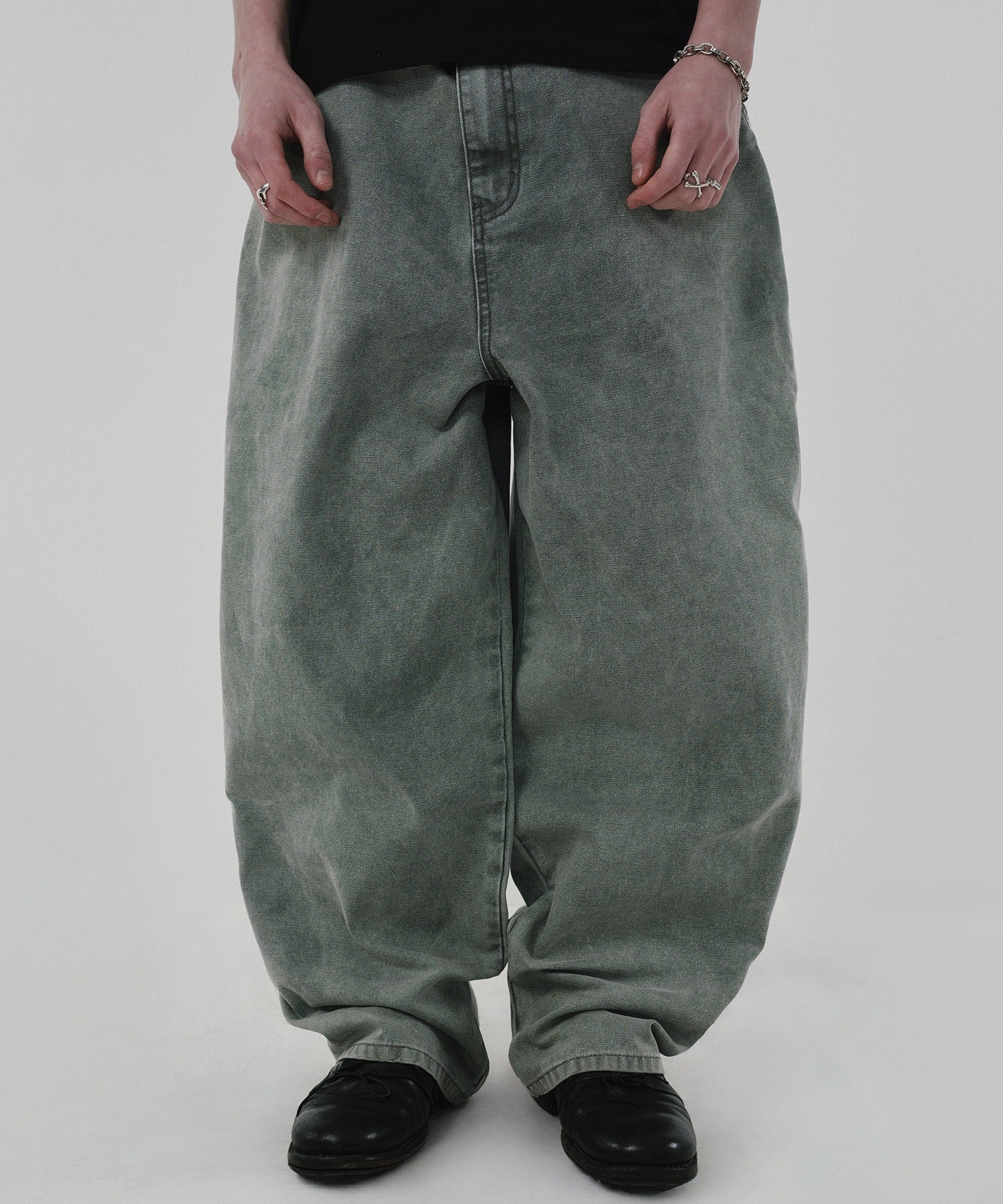 CONTOUR POCKET DENIM [WASHING GRAY]