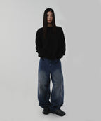 SHEARLING KNIT [BLACK]