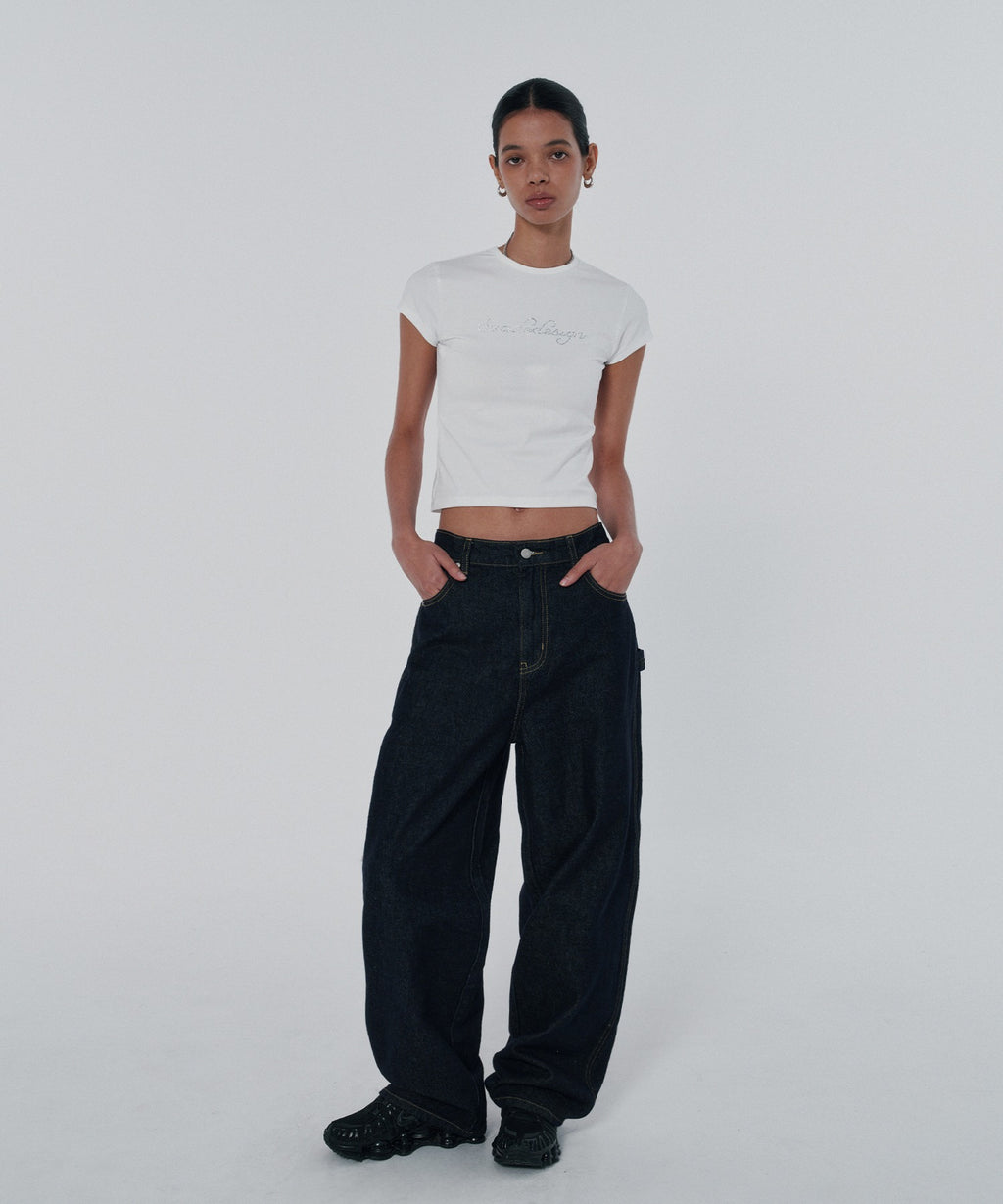 BAGGY DENIM [RAW INDIGO]