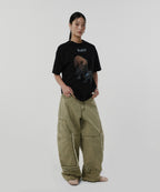 HUH!! CAPYBARA TEE [BLACK]