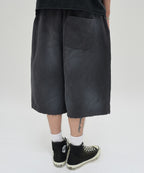 CUT EDGE SWEAT SHORTS [WASHING PURPLE]