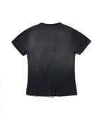 WASHED THERMAL LOGO TEE [BLACK]