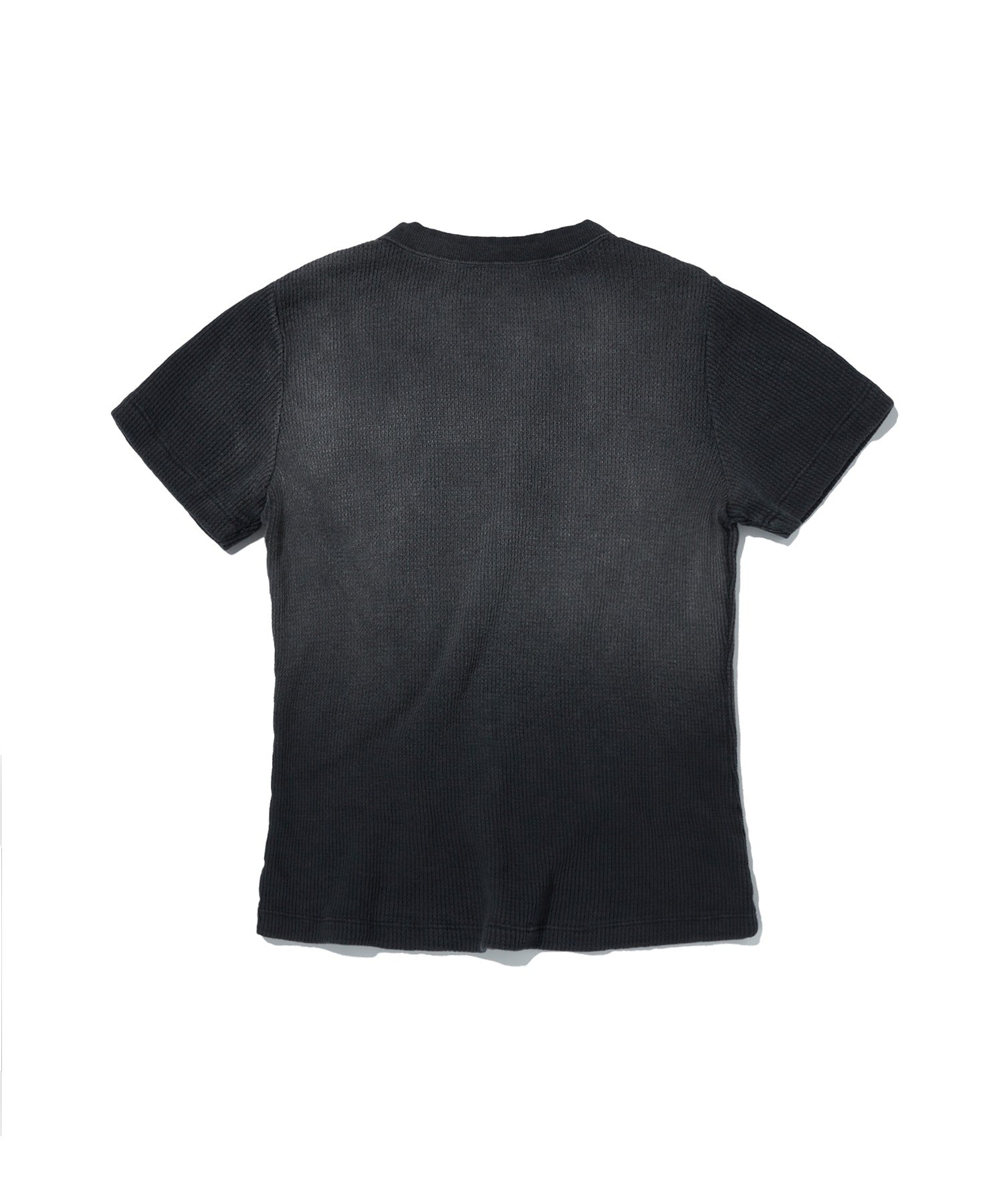 WASHED THERMAL LOGO TEE [BLACK]
