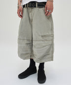 UTILITY CARGO SHORTS [GRAY]