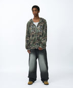 THERMAL CAMO HOOD ZIP UP [CAMO]