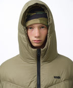 HOODED PUFFER JACKET [KHAKI]