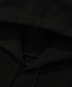 HUH!! LEOPARD HOODIE [BLACK]