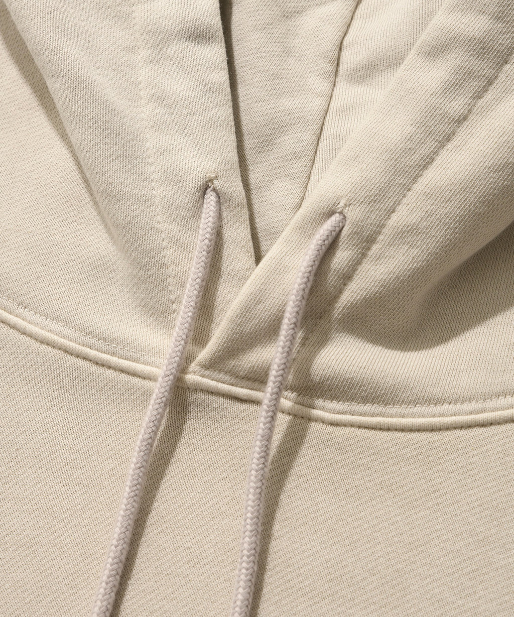 FIRE SUADE HOODIE [PIGMENT BEIGE]