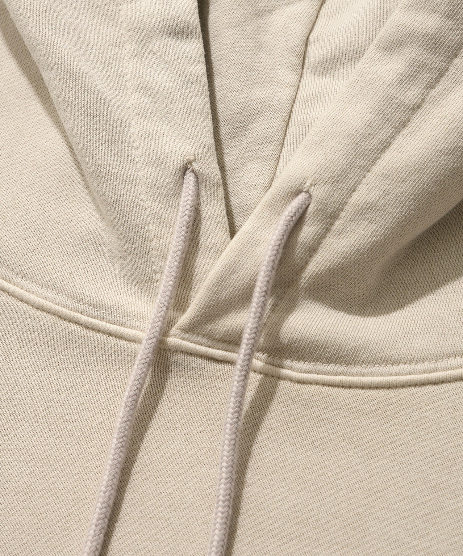 FIRE SUADE HOODIE [PIGMENT BEIGE]
