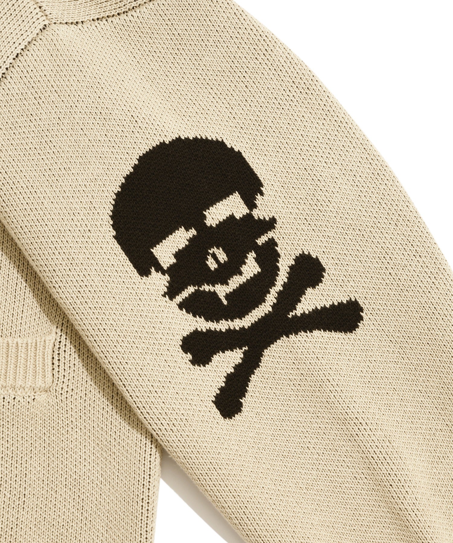 SKULL COWICHAN SWEATER [BEIGE]