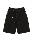 CONTOUR DOUBLE KNEE SHORTS [BLACK]