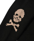 SKULL COWICHAN SWEATER [BLACK]