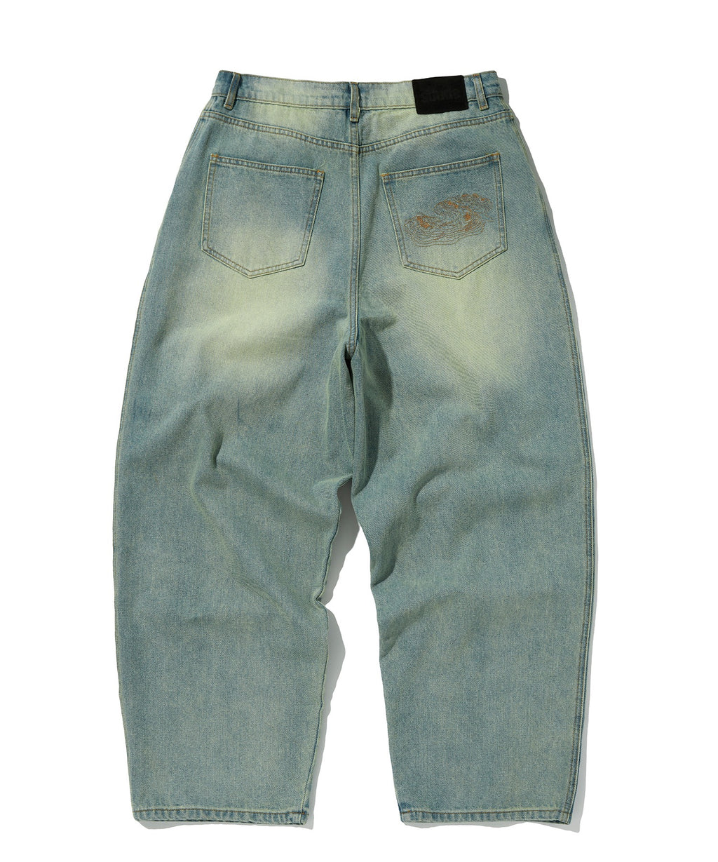 CONTOUR POCKET DENIM [VINTAGE BLUE]