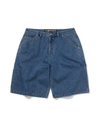 CARPENTER DENIM SHORTS [BLUE]