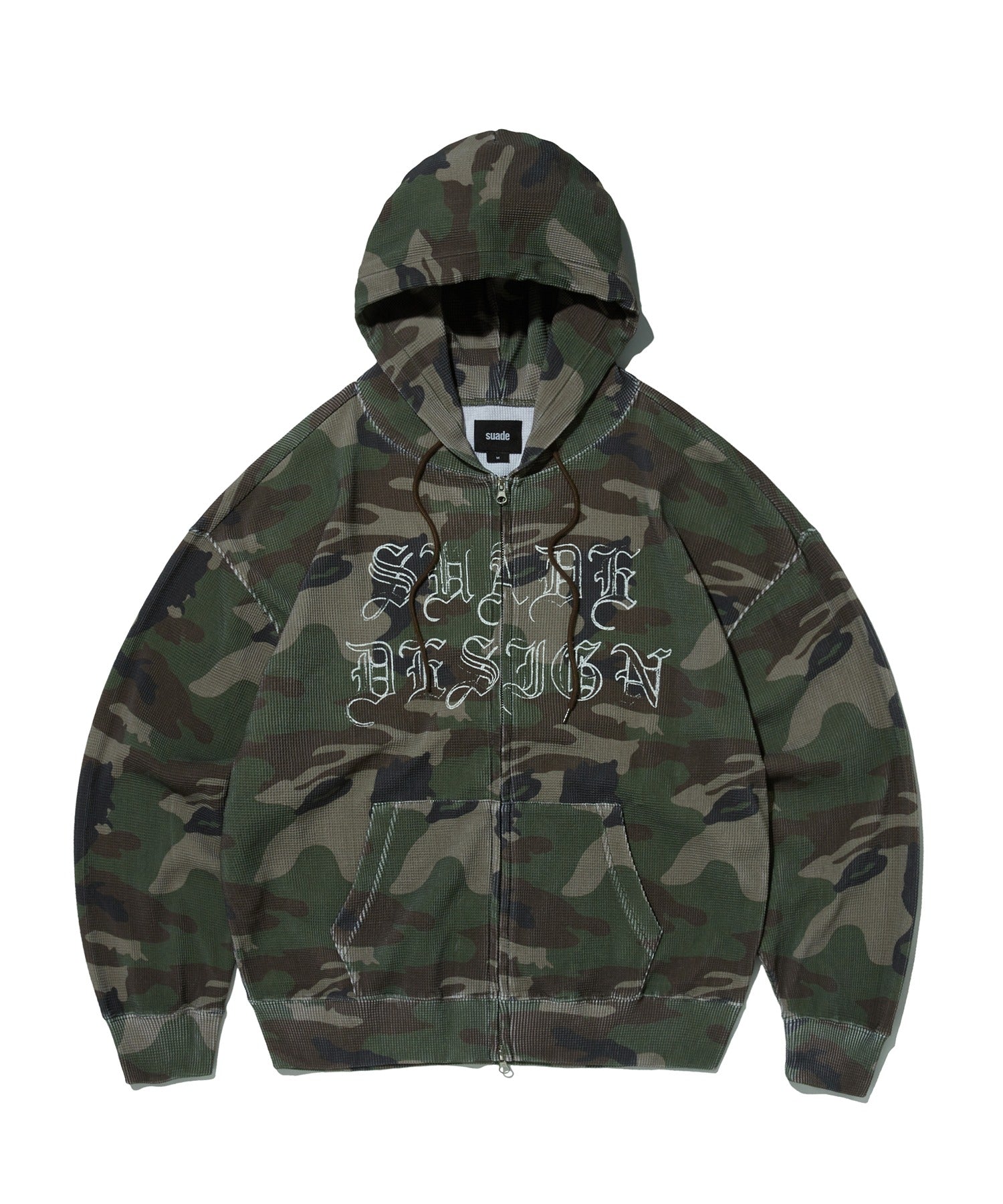 THERMAL CAMO HOOD ZIP UP [CAMO]
