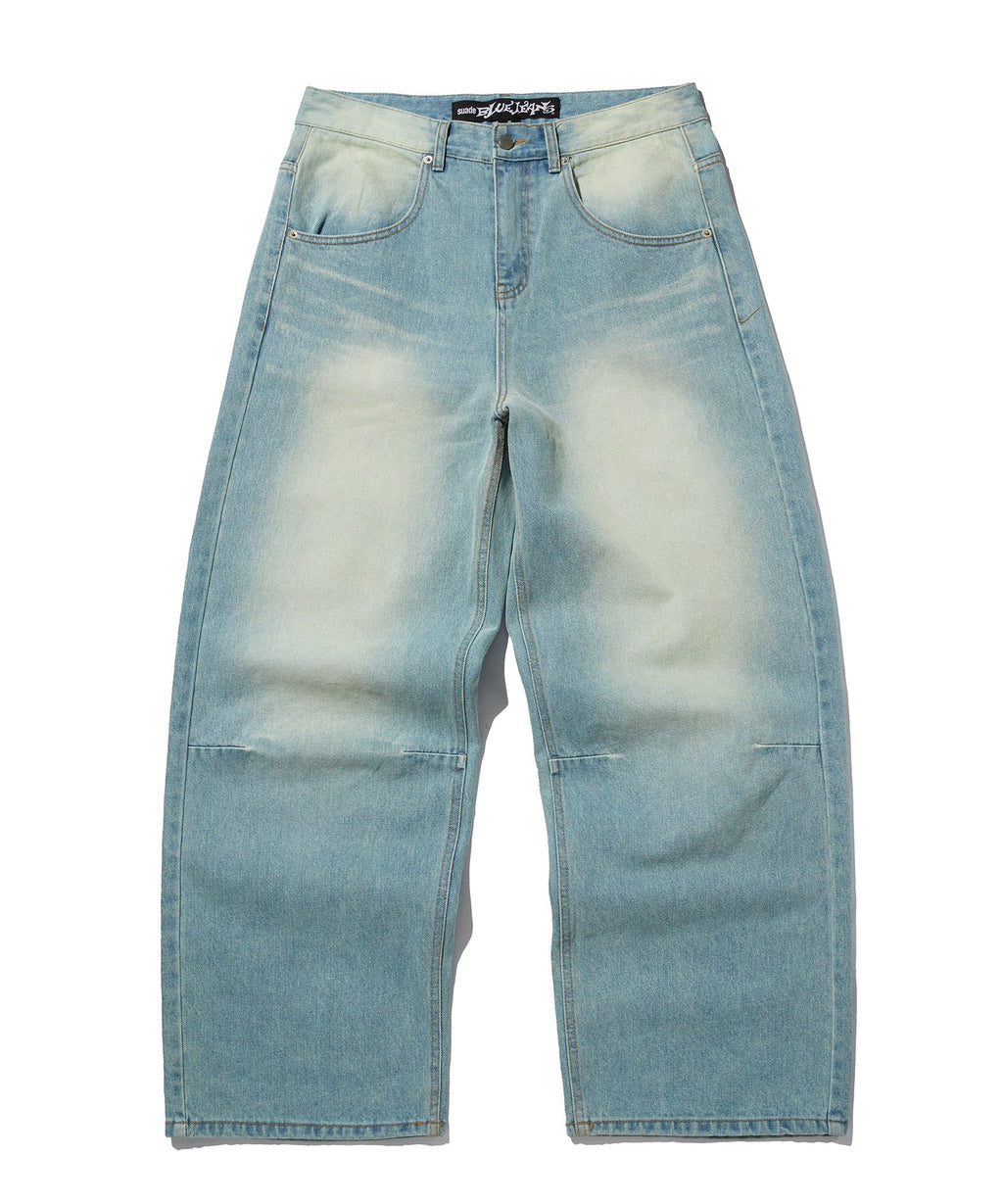 COLOR WASHED DENIM [BLUE]