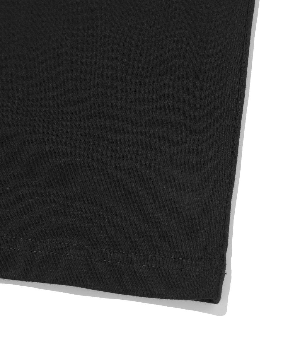 CROPPED TEE [BLACK]