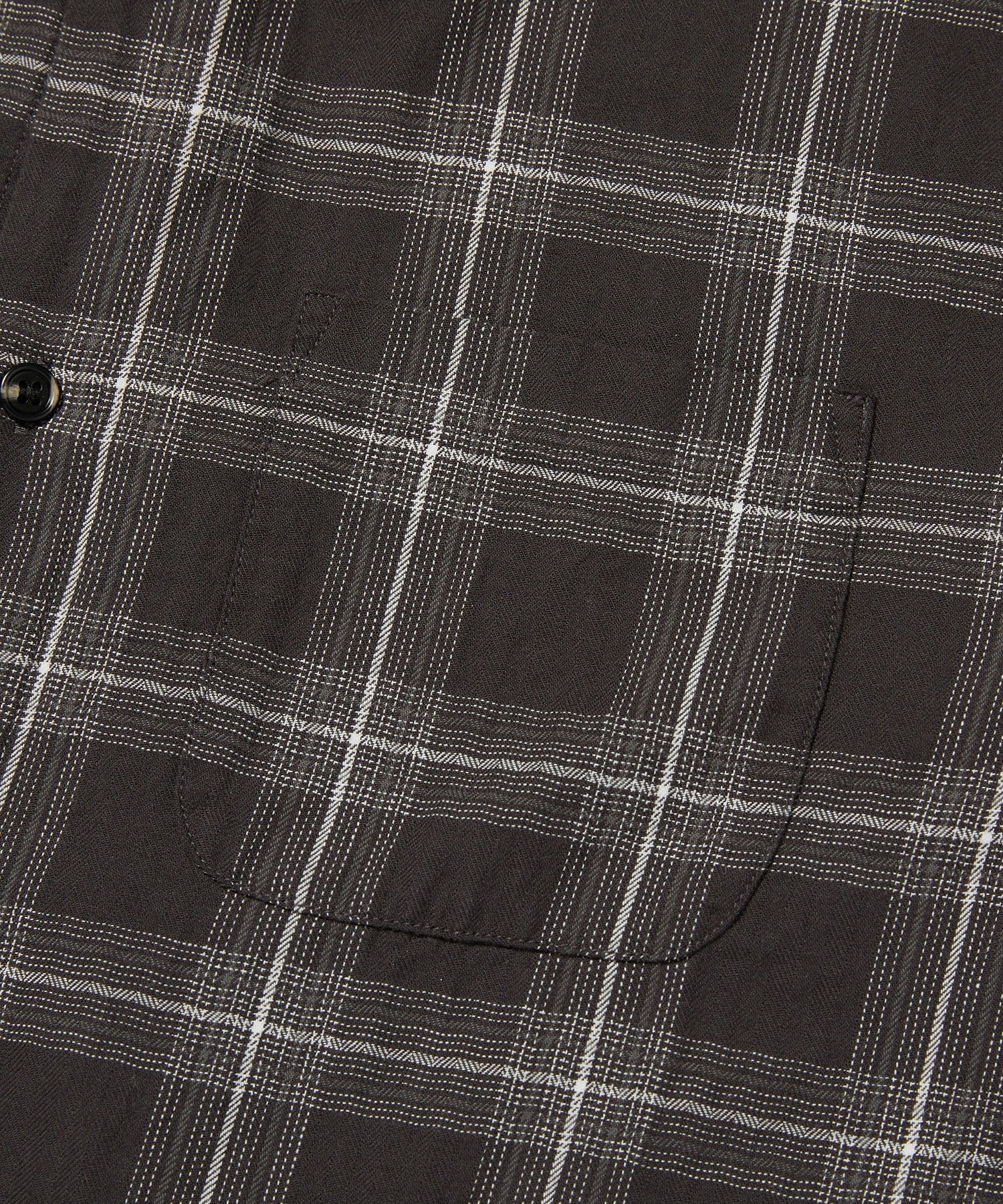 CROPPED CHECK SHIRT [GRAY]