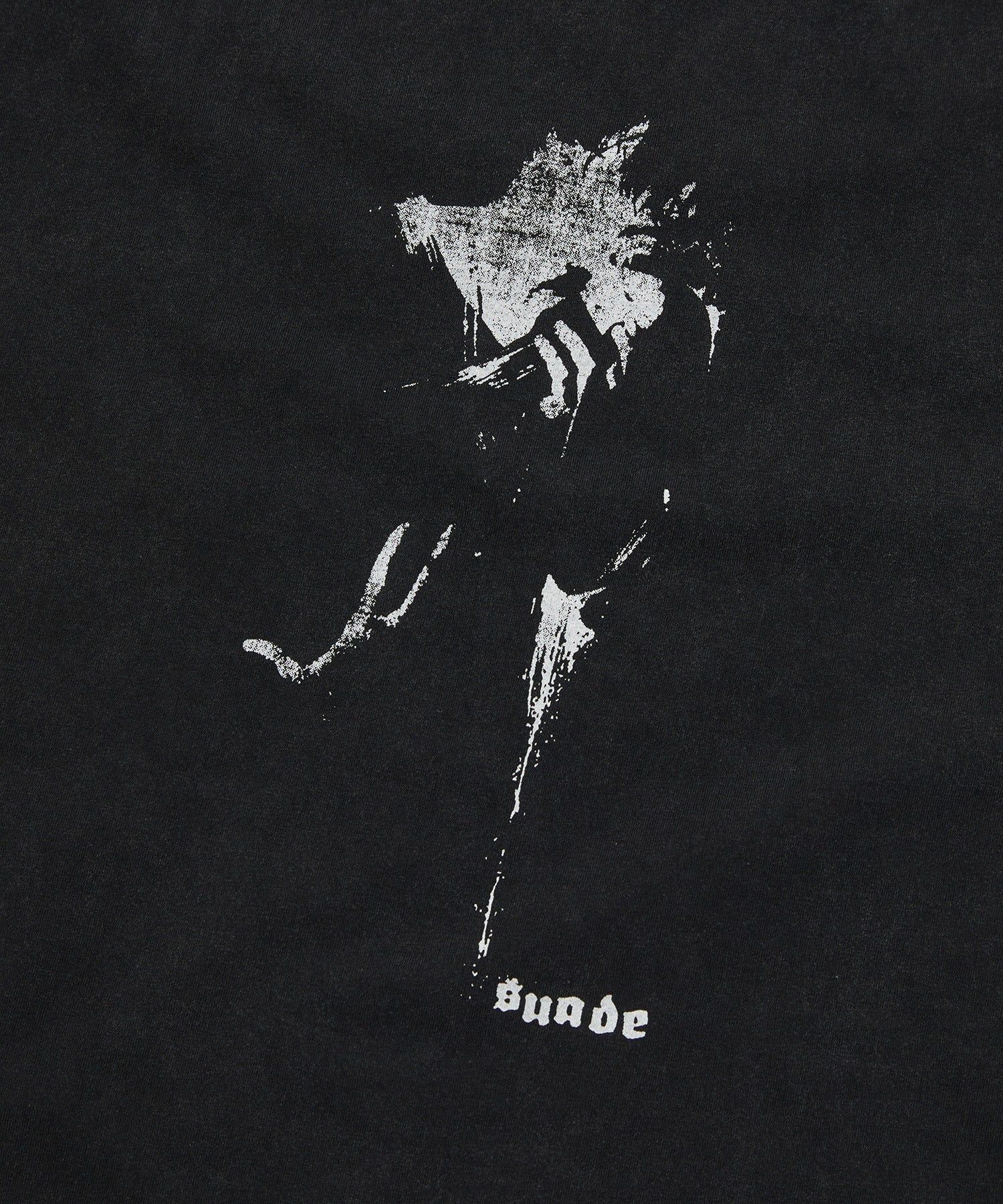 SILHOUETTE TEE [WASHING BLACK]