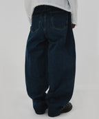 BAGGY DENIM [DARK BLUE]