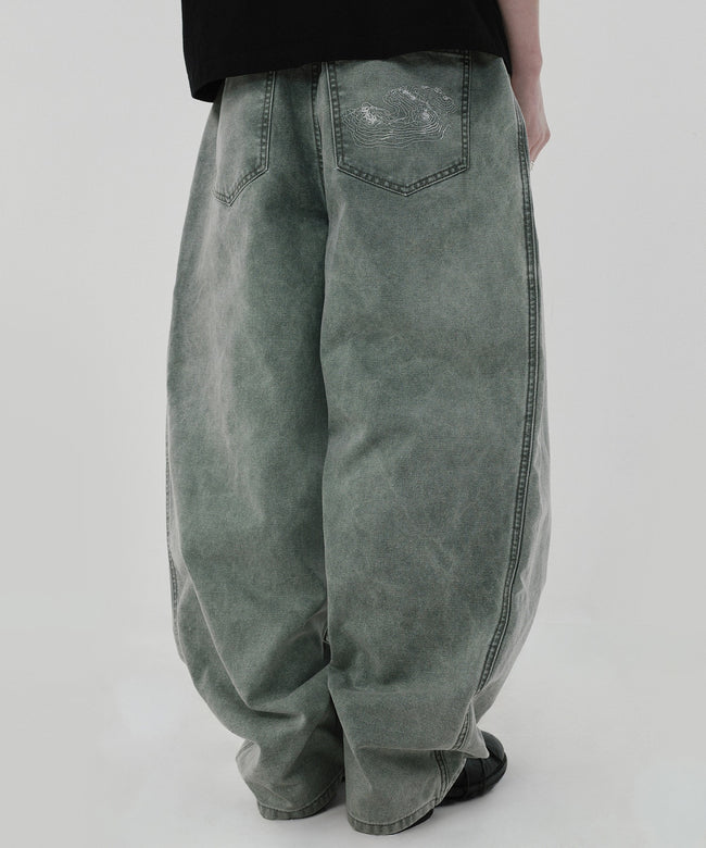 CONTOUR POCKET DENIM [WASHING GRAY] Hover Image