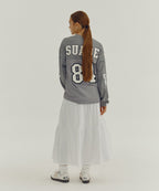 84 STAR RACING LONG SLEEVE [GRAY]