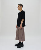 TEXTURED POCKET TEE [BLACK]