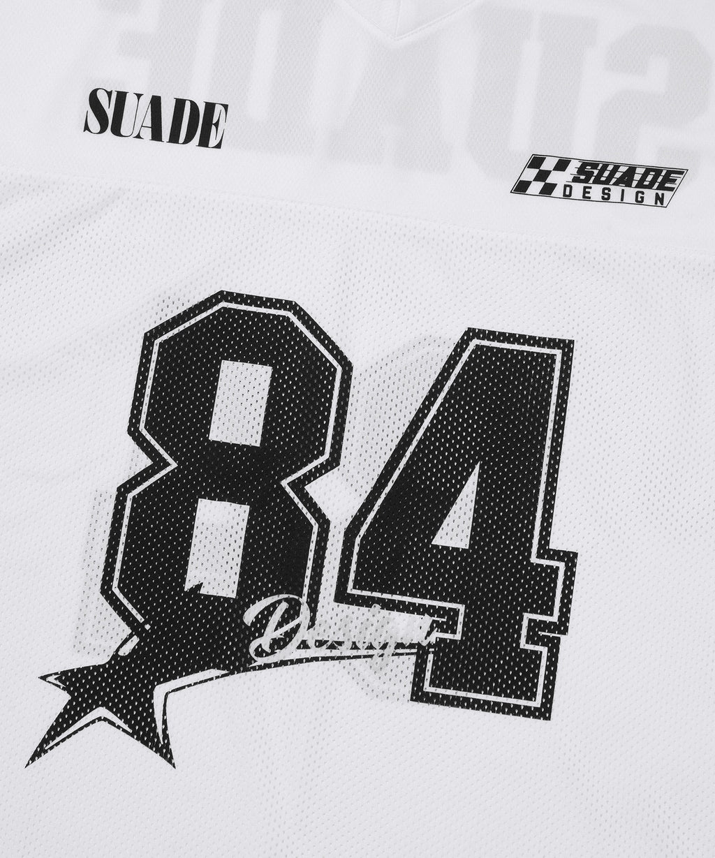 84 STAR RACING LONG SLEEVE [WHITE]