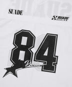 84 STAR RACING LONG SLEEVE [WHITE]