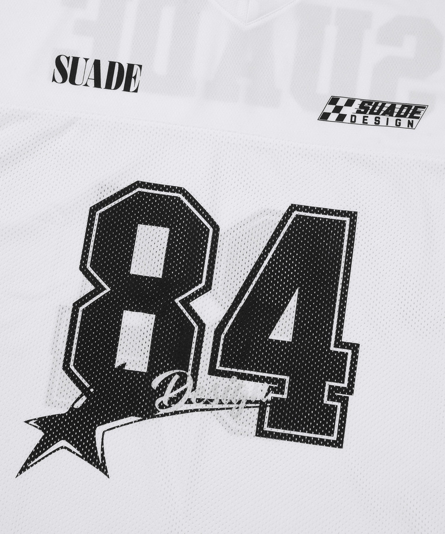 84 STAR RACING LONG SLEEVE [WHITE]