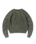 WASHED KNIT [KHAKI]