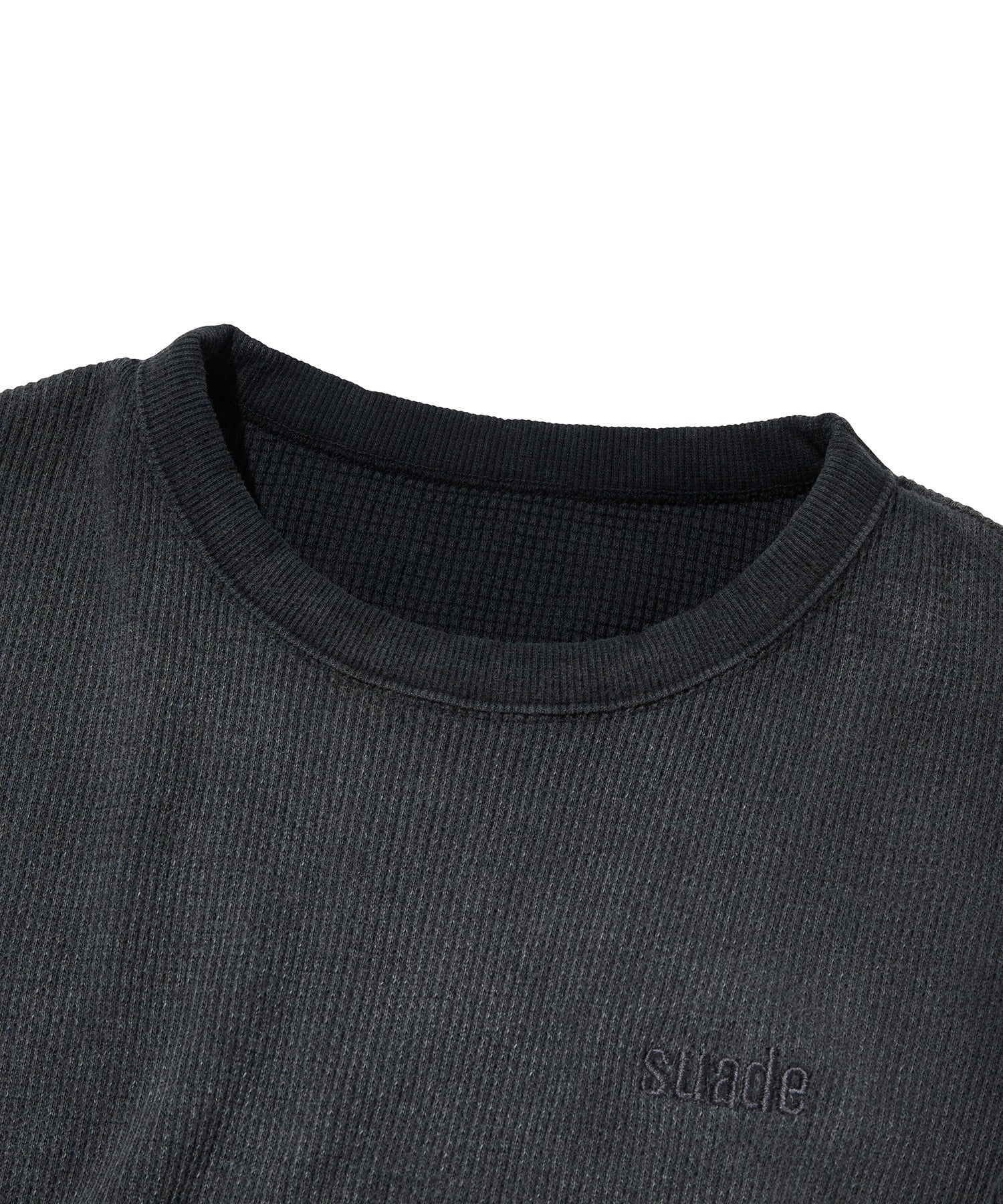 WASHED THERMAL LOGO TEE [BLACK]