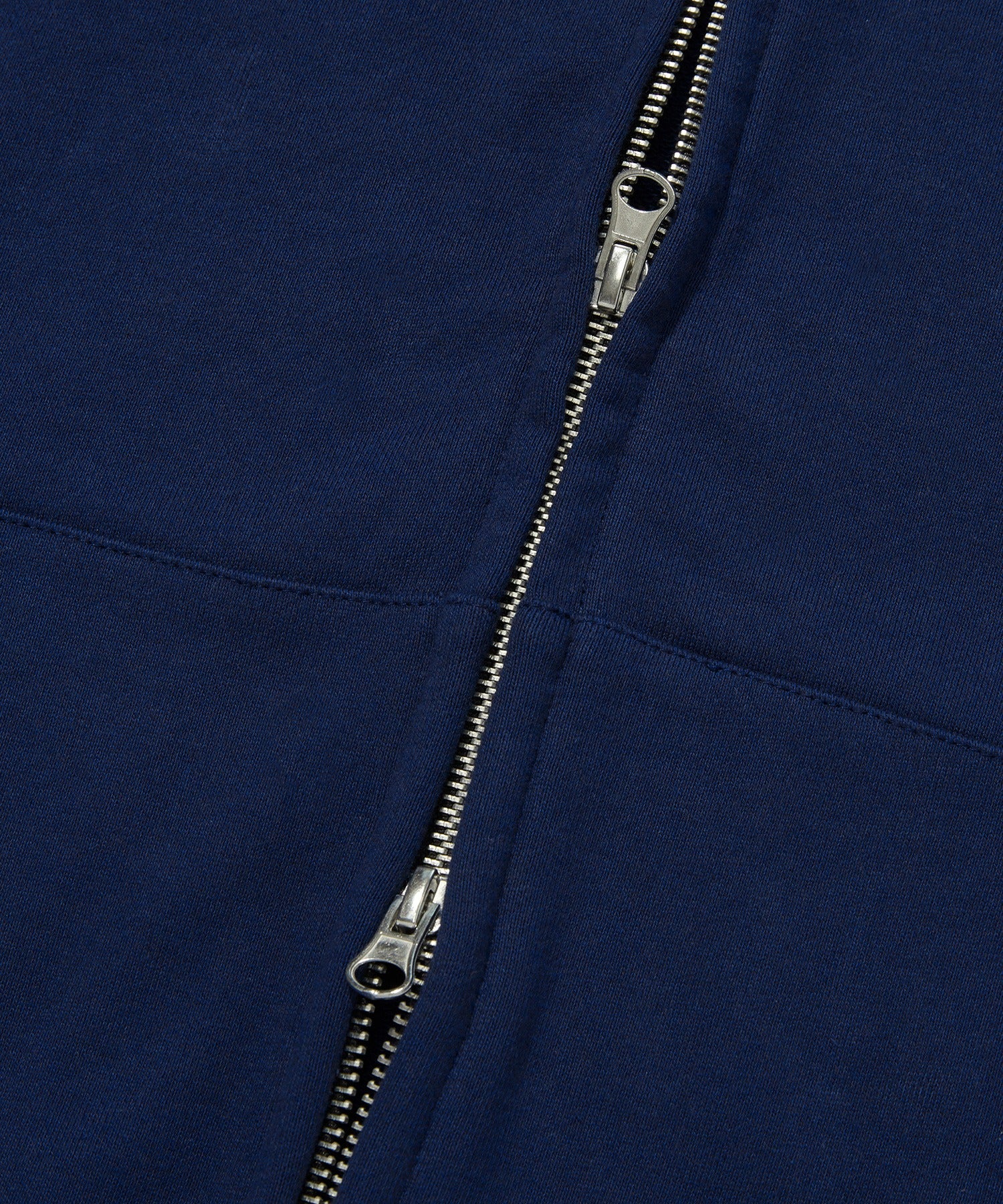 NORMAL HOOD ZIP UP [NAVY]