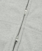 NORMAL HOOD ZIP UP [GRAY]