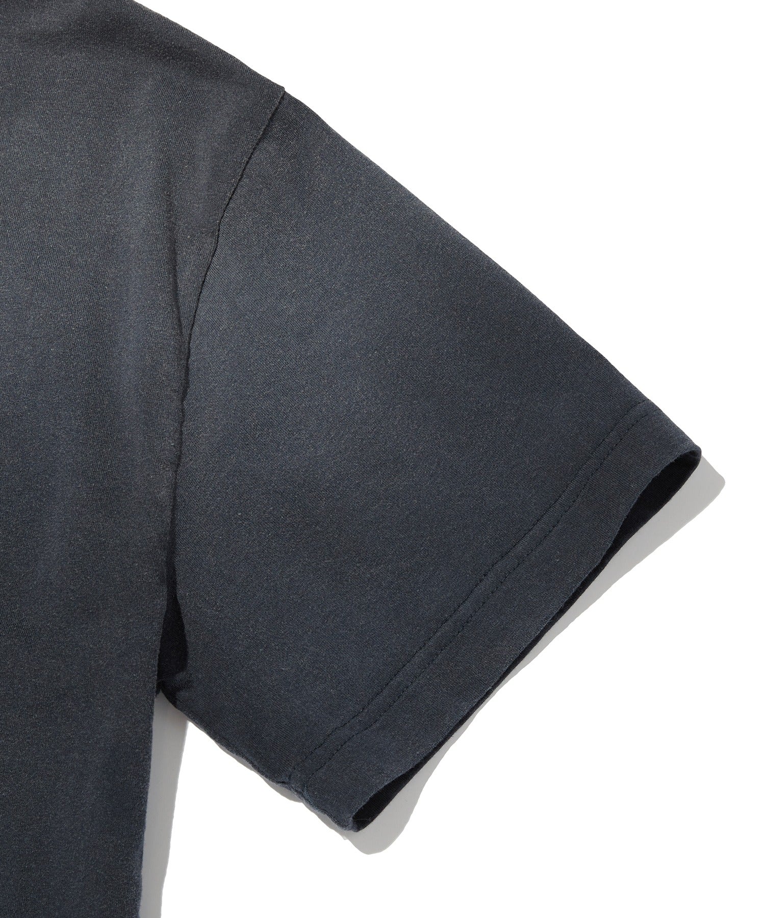POCKET CROPPED TEE [WASHING NAVY]