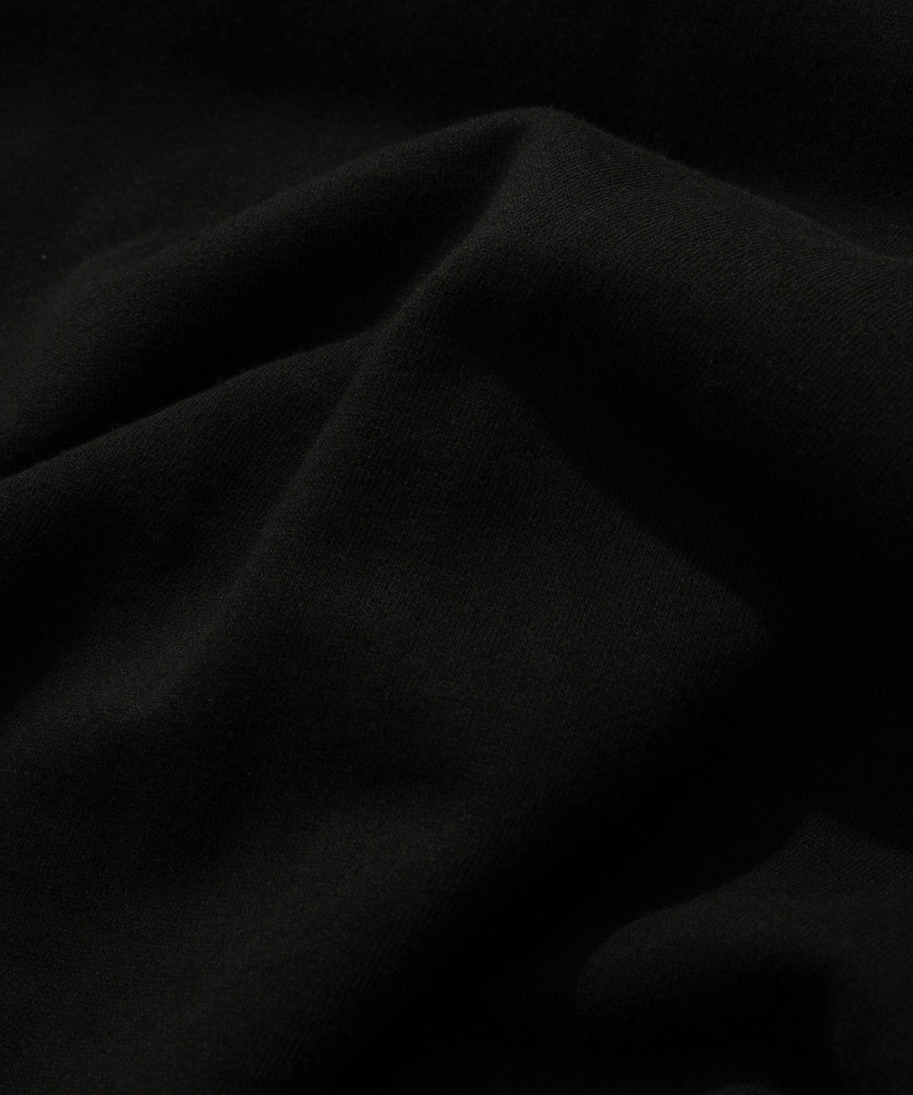 HUH!! LEOPARD HOODIE [BLACK]