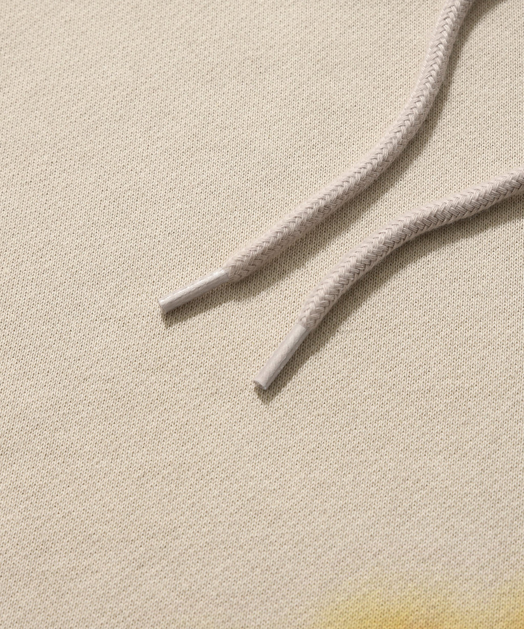 FIRE SUADE HOODIE [PIGMENT BEIGE]
