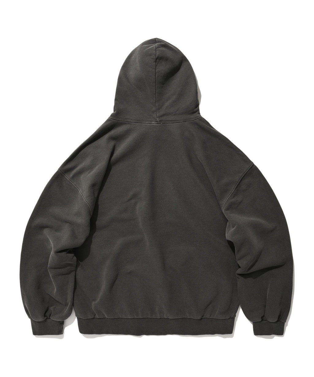 FIRE SUADE HOODIE [PIGMENT BLACK]