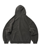 FIRE SUADE HOODIE [PIGMENT BLACK]